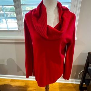 New York and Company tunic cowl sweater